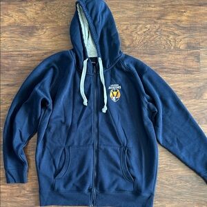 Antigua Dark Blue Hoodie Jacket